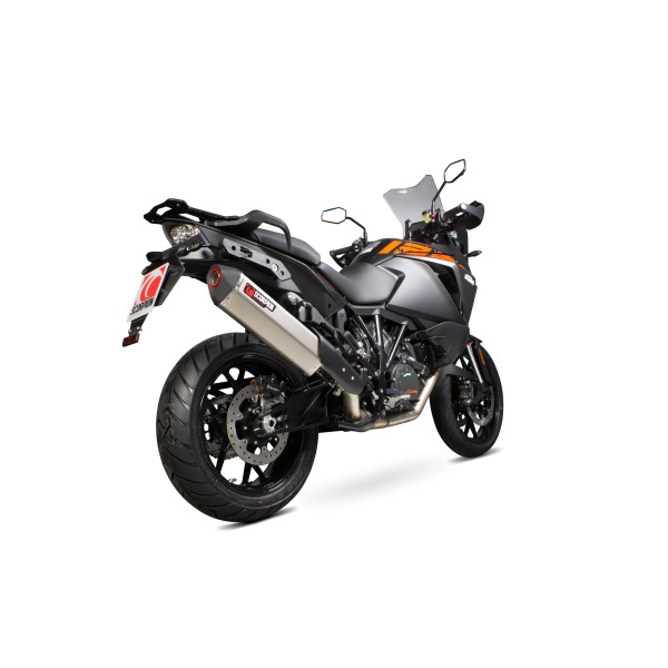 Scorpion Exhaust KTM 1290 Super Adventure 2015 - 2020 Serket Parallel Slip-on Titanium Sleeve